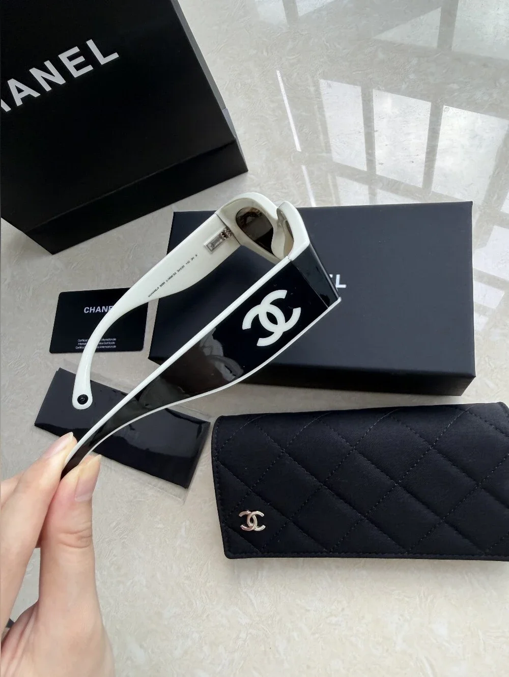 CHANEL cat eye